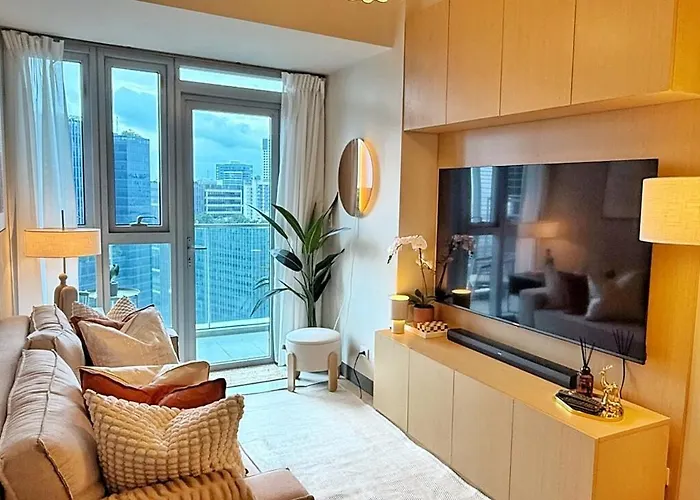 Apartamento Cozy Scandi Luxe Executive 1br With Free Parking Manila