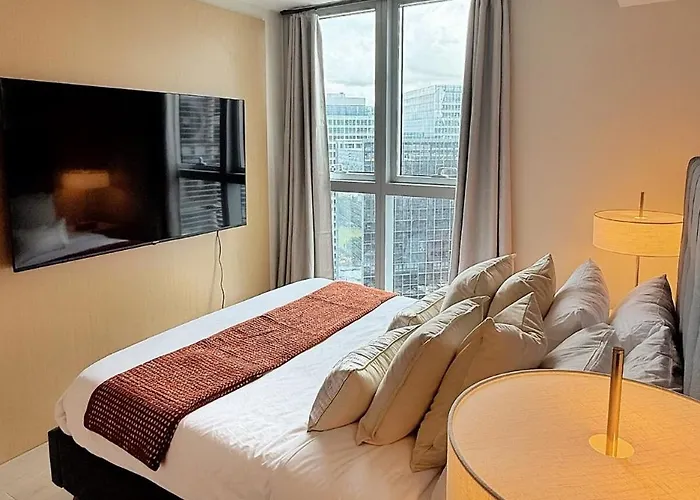 Cozy Scandi Luxe Executive 1br With Free Parking Apartamento *